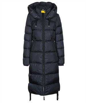 Panda long hooded down jacket-0